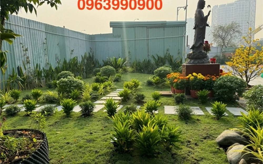 Thi công sân vườn biệt thự